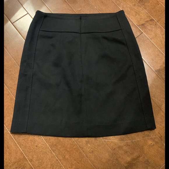 🔥3/$30 Ann Taylor Loft Faux Pockets A-Line Lined Skirt Above Knee Size 0 $98.00 - Picture 2 of 4